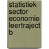 Statistiek sector economie leertraject b