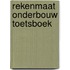 Rekenmaat onderbouw toetsboek