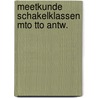 Meetkunde schakelklassen mto tto antw. by Pigmans