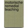 Motorische remedial teaching door Kugel