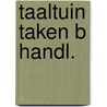 Taaltuin taken b handl. by Algera