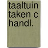 Taaltuin taken c handl. by Algera