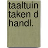 Taaltuin taken d handl. by Algera
