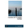 Functions of a complex variable door Mitrinovic