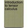 Introduction to tensor calculus by Mercier