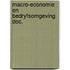 Macro-economie en bedryfsomgeving doc.