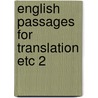 English passages for translation etc 2 by Maar