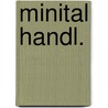 Minital handl. by Pool