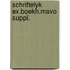 Schriftelyk ex.boekh.mavo suppl.