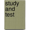 Study and test door Alwine de Jong