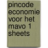 Pincode economie voor het mavo 1 sheets by Unknown