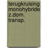 Terugkruising monohybride z.dom. transp. by Unknown