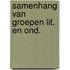 Samenhang van groepen lit. en ond.