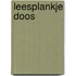 Leesplankje doos