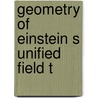 Geometry of einstein s unified field t door Hlavaty