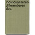 Individualiseren differentieren doc.