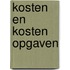 Kosten en kosten opgaven