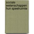 Sociale wetenschappen hun speelruimte