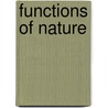 Functions of nature door Groot