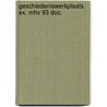 Geschiedeniswerkplaats ex. mhv 93 doc. door Beetsma