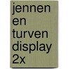 Jennen en turven display 2x door Gaalen