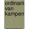 Ordinarii van kampen by Jappe Alberts