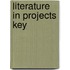 Literature in projects key