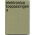 Elektronica toepassingen a