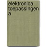 Elektronica toepassingen a door Engelshoven