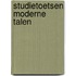 Studietoetsen moderne talen