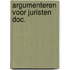 Argumenteren voor juristen doc.