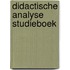 Didactische analyse studieboek