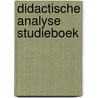 Didactische analyse studieboek door Th. Oudkerk Pool
