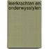 Leerkrachten en onderwysstylen