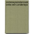 Onderwysonderzoek ontw.vern.onderwys