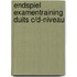 Endspiel examentraining duits c/d-niveau