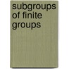 Subgroups of finite groups door Chunikhin