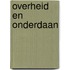 Overheid en onderdaan