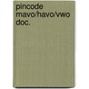 Pincode mavo/havo/vwo doc. door Onbekend