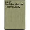 Nieuw leerb.handelsrek. 1 uitw.er.aanv door Bouwhof