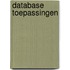 Database toepassingen
