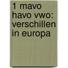 1 mavo havo vwo: Verschillen in Europa door N. Attema