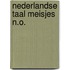 Nederlandse taal meisjes n.o.