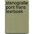 Stenografie pont frans leerboek
