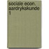 Sociale econ. aardrykskunde 1