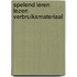 Spelend leren lezen verbruiksmateriaal
