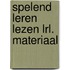 Spelend leren lezen lrl. materiaal