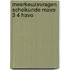 Meerkeuzevragen scheikunde mavo 3 4 havo