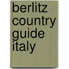 Berlitz country guide italy door Berlitz