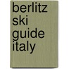 Berlitz ski guide italy door Berlitz